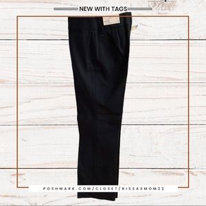 LOFT Navy Laura  Stretch Straight Leg Pants Size 6